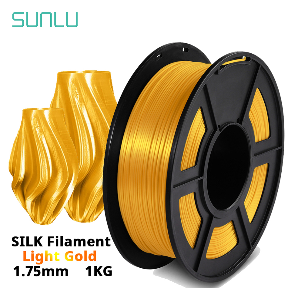 3D Printing Nylon - SUNLU SILK PLA 3D Filament 1.75