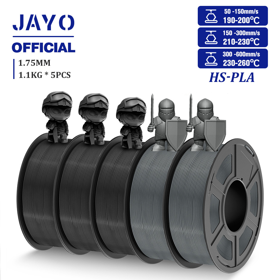 3D Printing Nylon - เส้นพลาสติก PLA/PLA Plus ความเร็วสูง JAYO น้ำหนัก