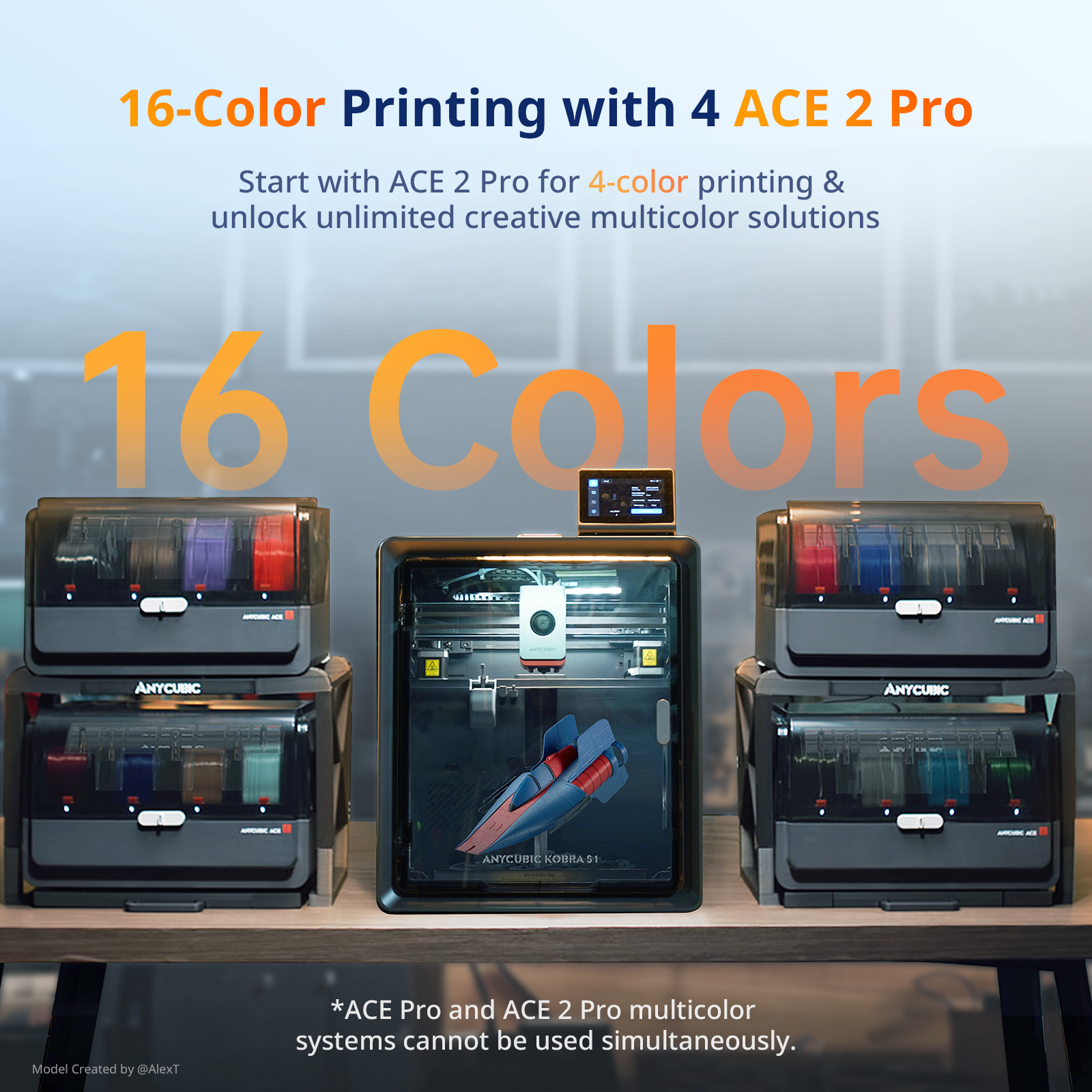เครื่องพิมพ์สามมิติ Anycubic K - 3D Printing Online Service บทวิจารณ์และราคา
