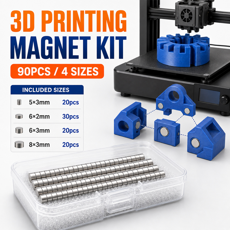 ชุดแม่เหล็กสำหรับการพิมพ์ 3 มิ - 3D Printing Bambu Lab บทวิจารณ์และราคา