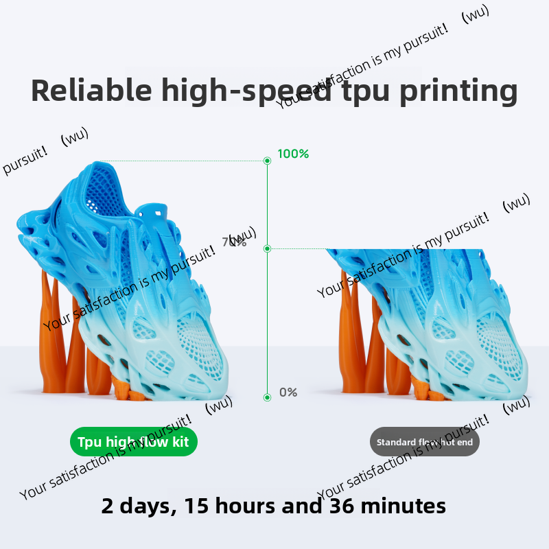 เหมาะสำหรับชุดพิมพ์ TPU แบบไหล - 3D Printing Bambu Lab บทวิจารณ์และราคา